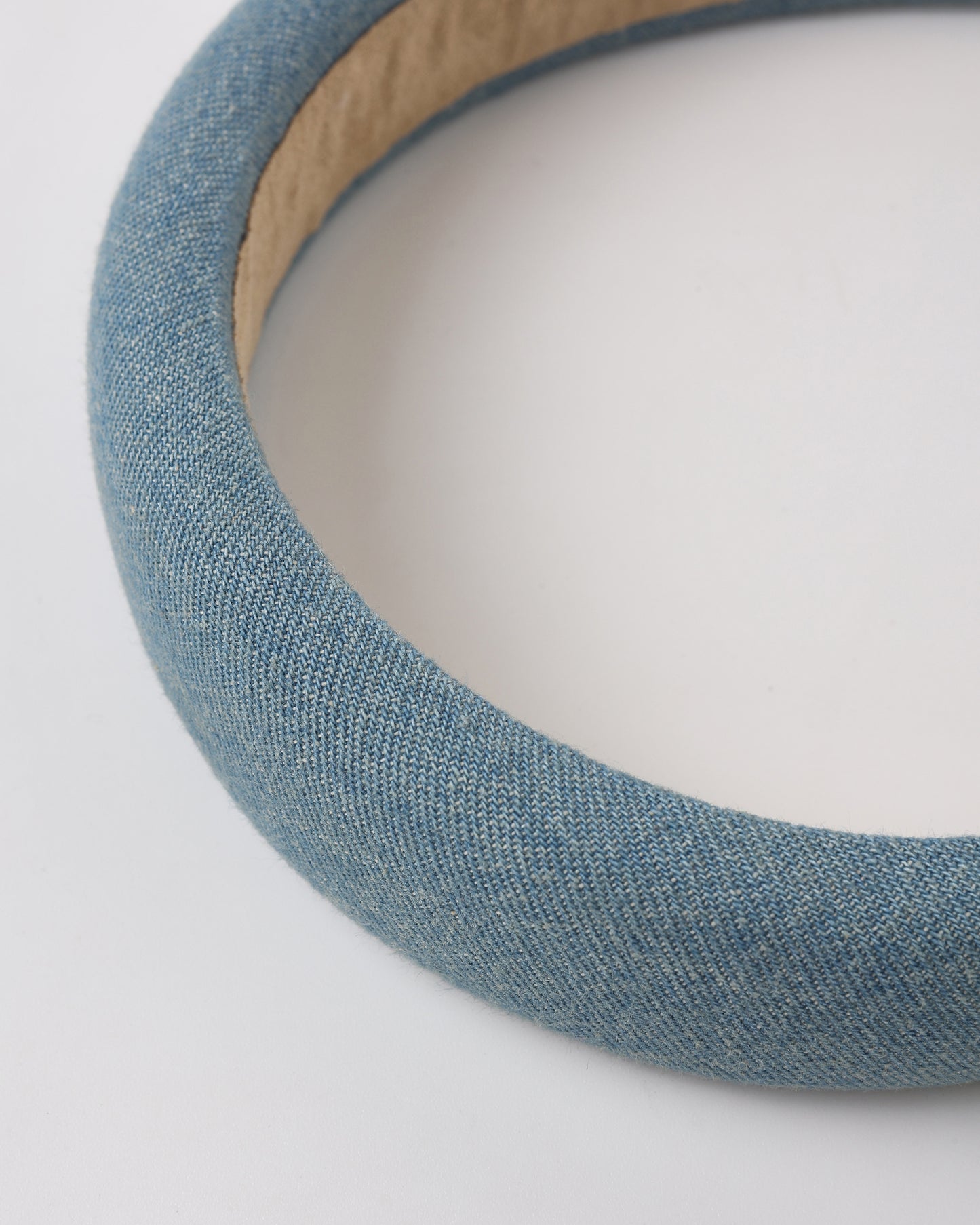 Padded Headband Washed Blue