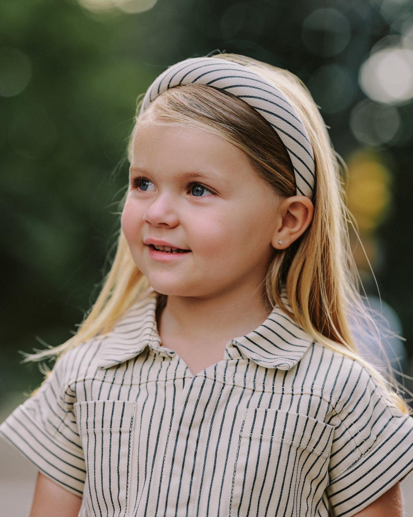 Utility Romper || Navy Pinstripe - Rylee + Cru | Kids Clothes | Trendy Baby Clothes | Modern Infant Outfits |