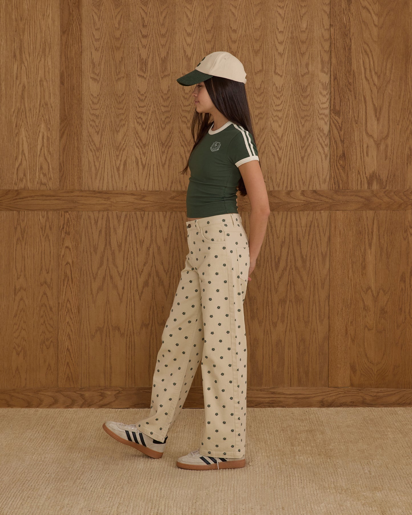 Baggy Wide Leg Denim || Mini Daisy - Rylee + Cru | Kids Clothes | Trendy Baby Clothes | Modern Infant Outfits |