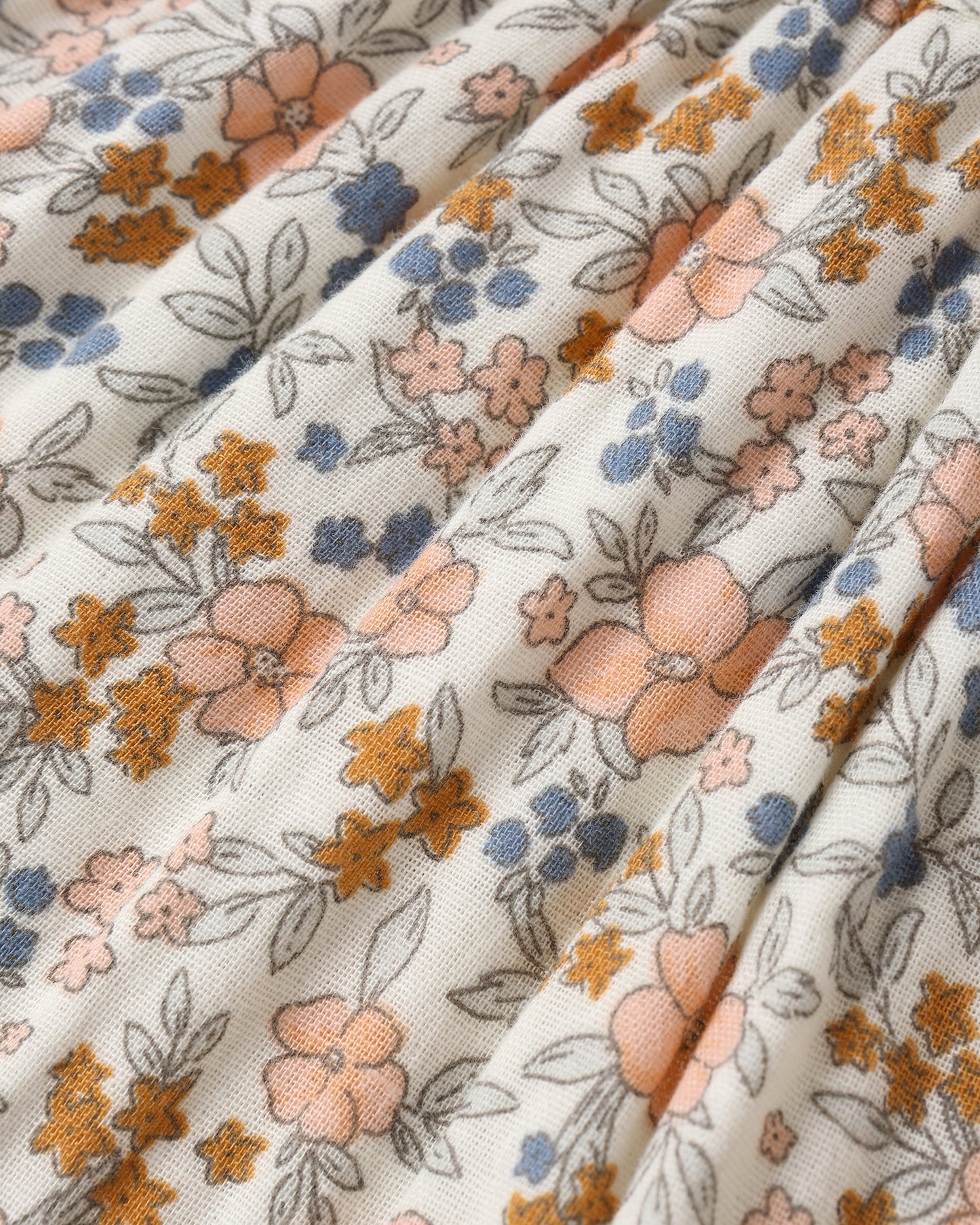 Teen Ruffle Tiered Maxi Skirt Flower Fields