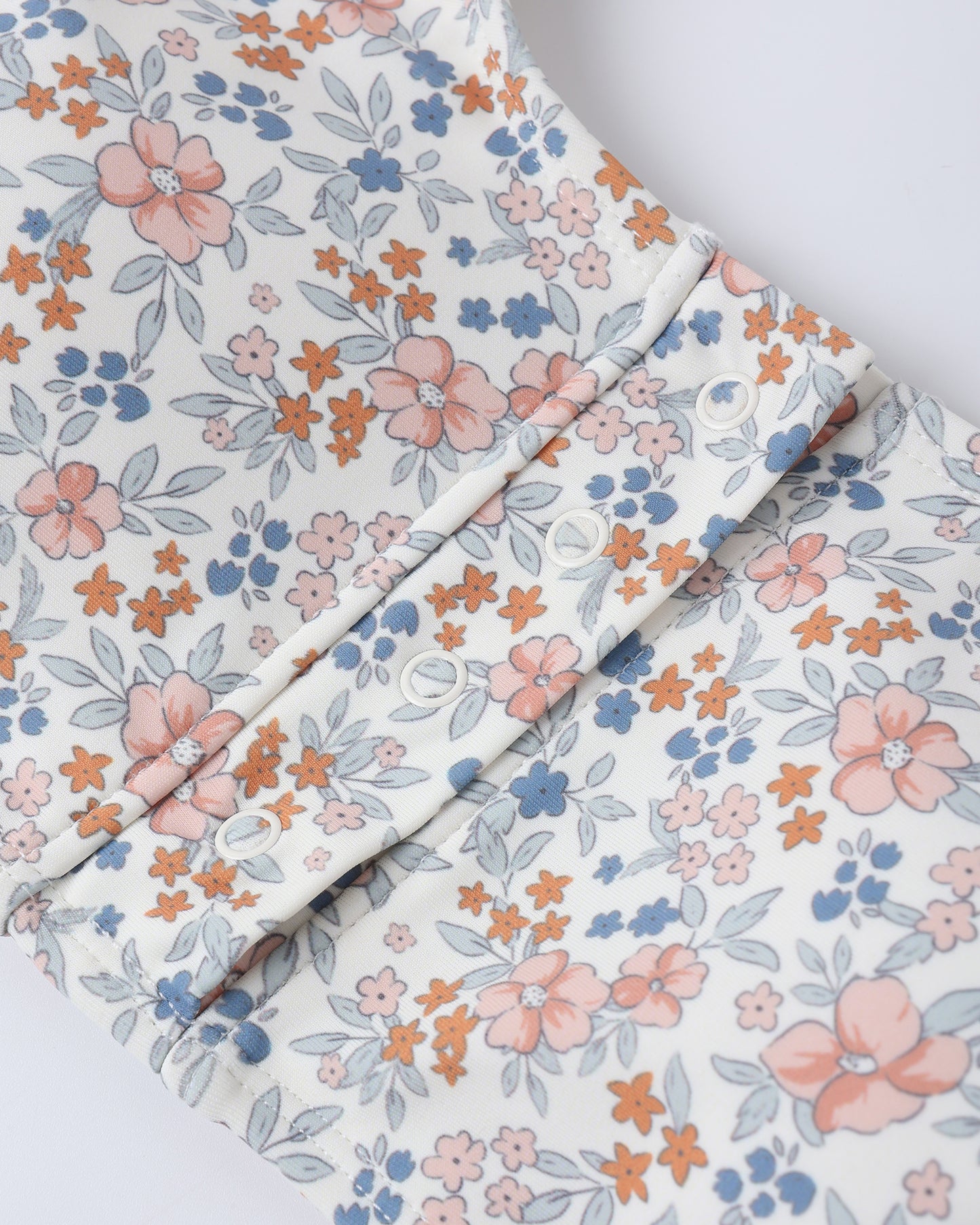 Teen Long Sleeve Bikini Set Flower Field