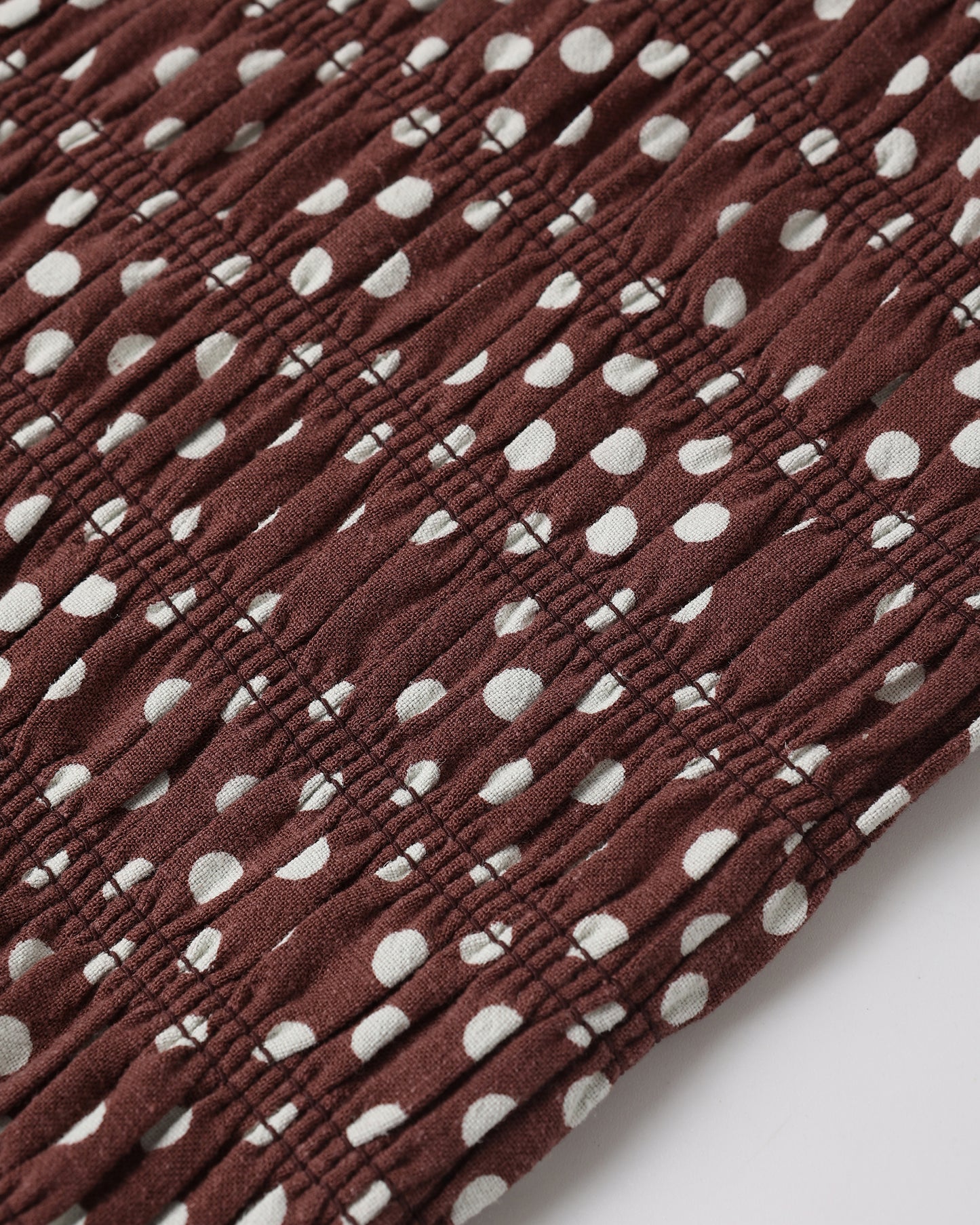 Teen Daria Mini Dress Chocolate Polka Dot