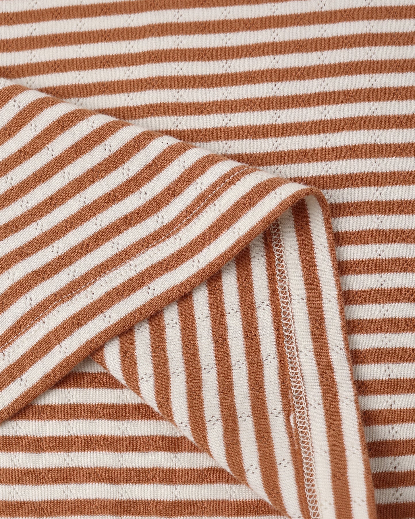 Teen Pointelle Tee Poppy Stripe - Rylee + Cru | Kids Clothes | Trendy Baby Clothes | Modern Infant Outfits |