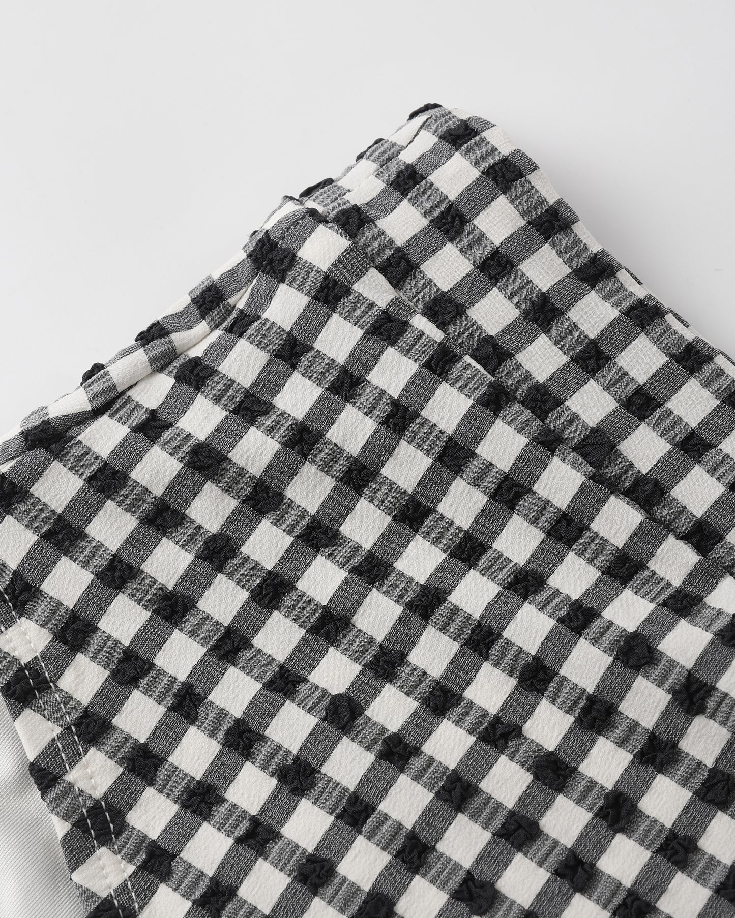Women's Banded High Cut Bikini Bottom Black Gingham - Rylee + Cru | Kids Clothes | Trendy Baby Clothes | Modern Infant Outfits |