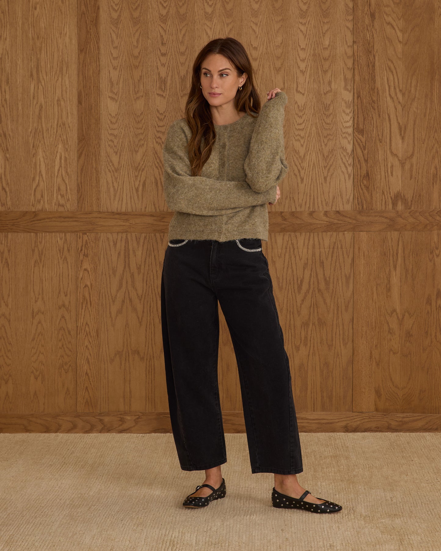 Fuzzy Cardigan | Evergreen - Rylee + Cru | Kids Clothes | Trendy Baby Clothes | Modern Infant Outfits |