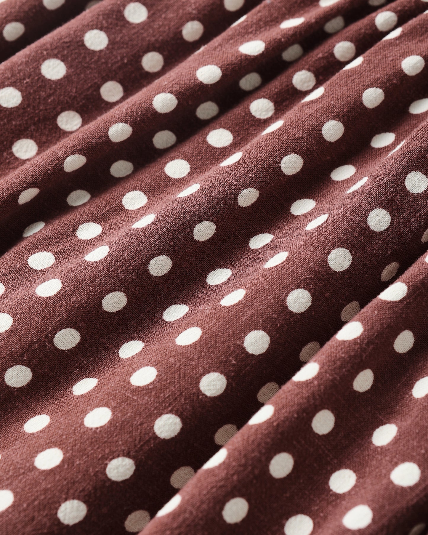 Vestido Jane para mujer con lunares color chocolate
