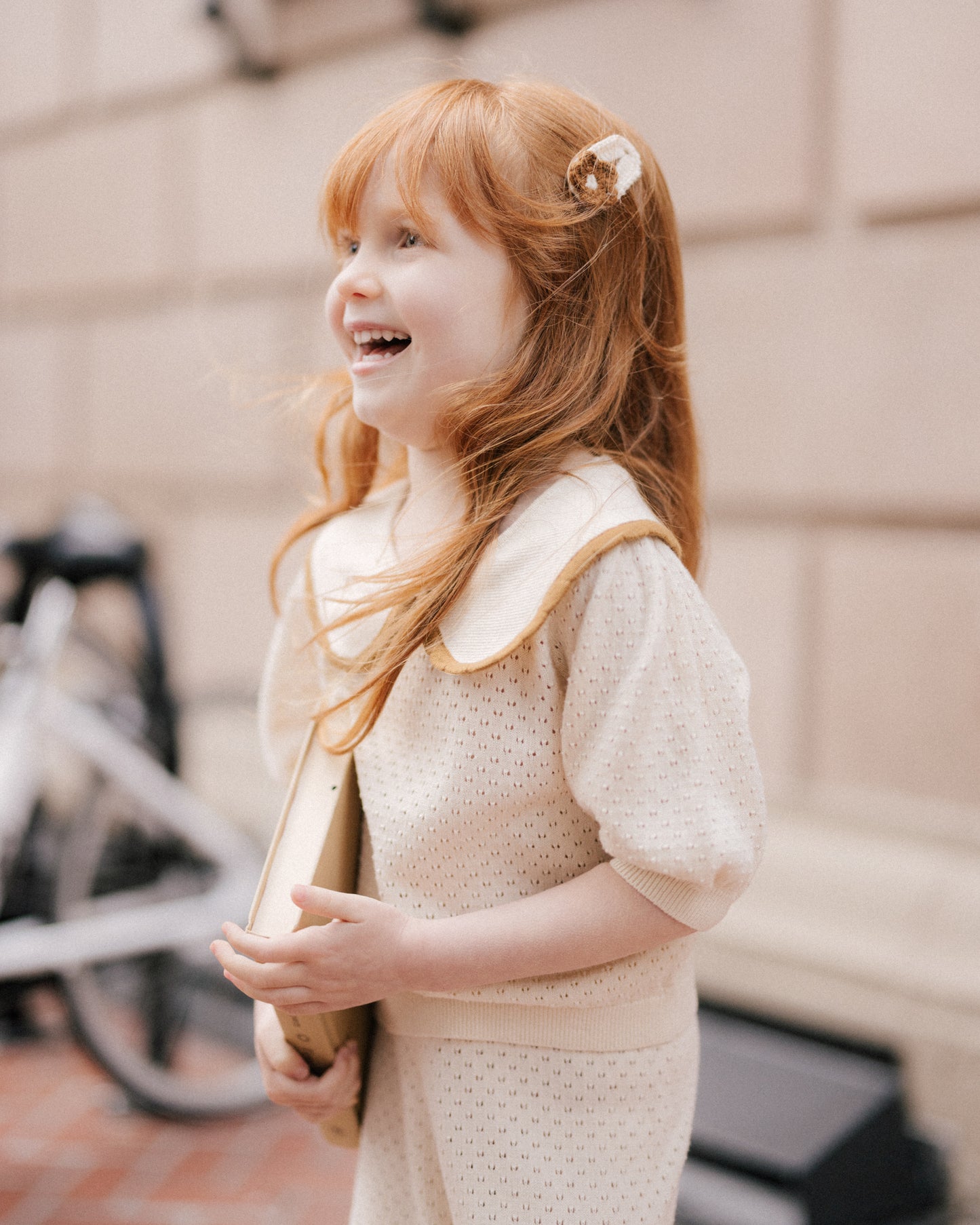 Crochet Clips || Golden - Rylee + Cru | Kids Clothes | Trendy Baby Clothes | Modern Infant Outfits |