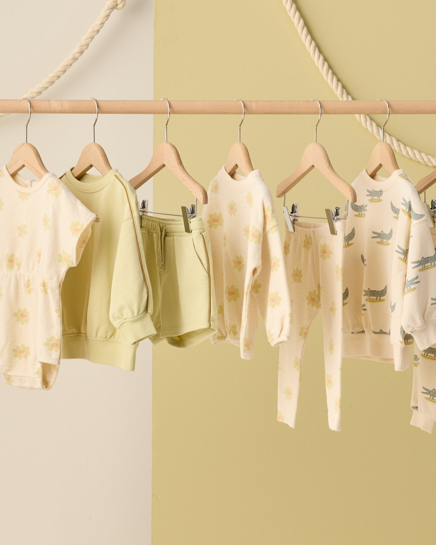 Perry Short Citron - Rylee + Cru | Kids Clothes | Trendy Baby Clothes | Modern Infant Outfits |