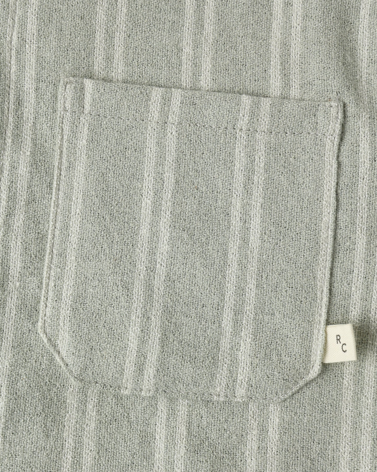 Collared Long Sleeve Shirt Sage Pinstripe - Rylee + Cru | Kids Clothes | Trendy Baby Clothes | Modern Infant Outfits |