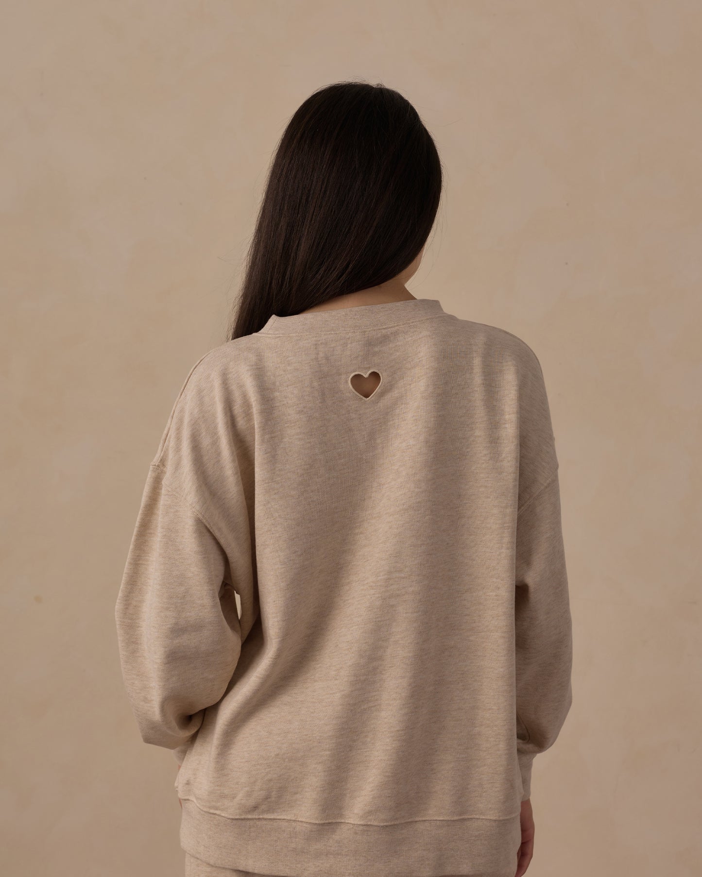 Teen Oversized Sweatshirt Heathered Ash - Rylee + Cru | Kids Clothes | Trendy Baby Clothes | Modern Infant Outfits |