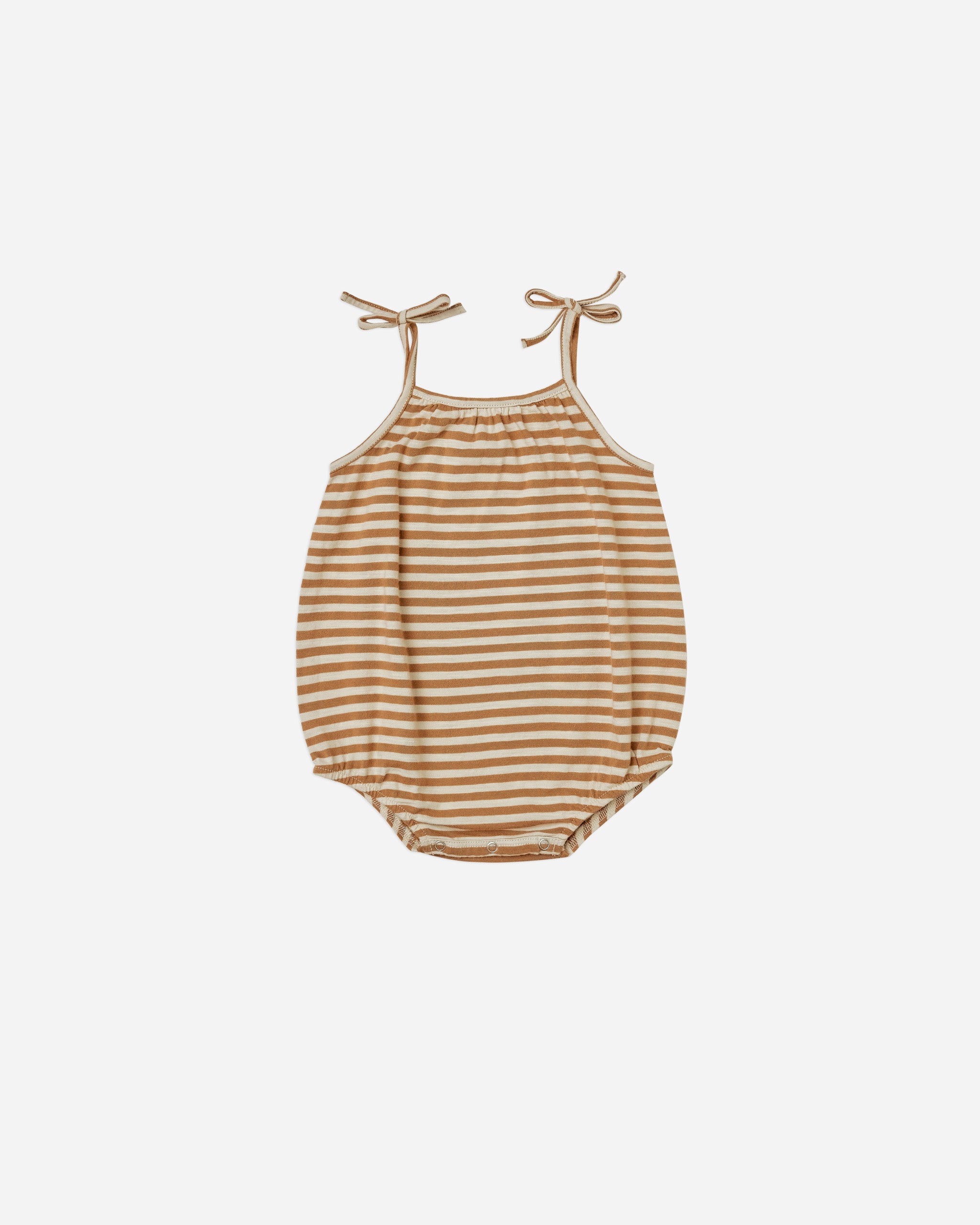 Nala Romper || Camel Stripe – Rylee + Cru