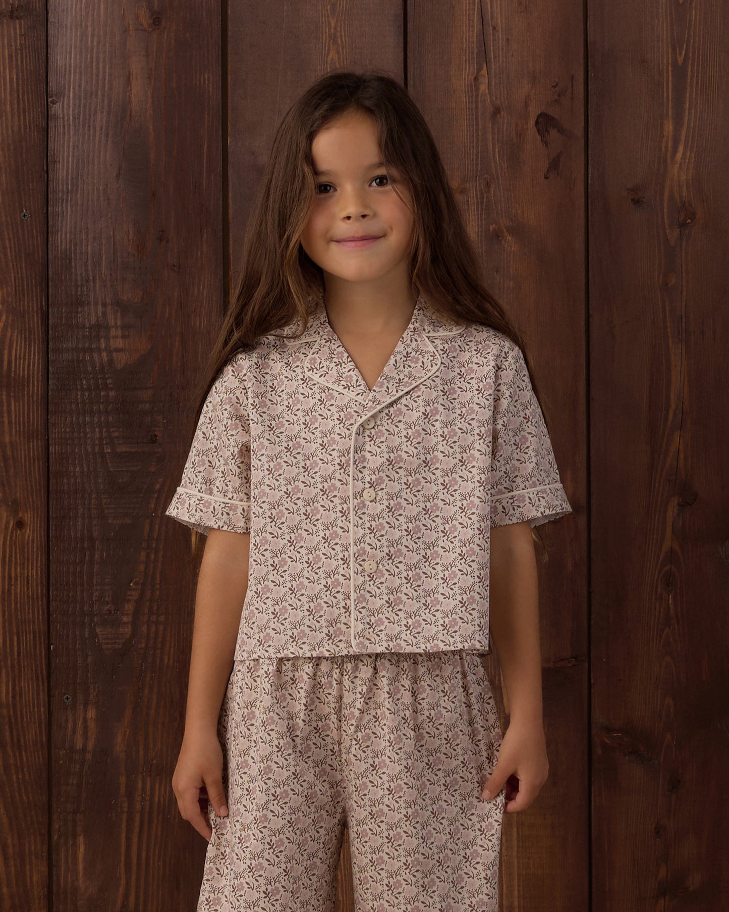 Woven Pajama Set Primrose - Rylee + Cru | Kids Clothes | Trendy Baby Clothes | Modern Infant Outfits |