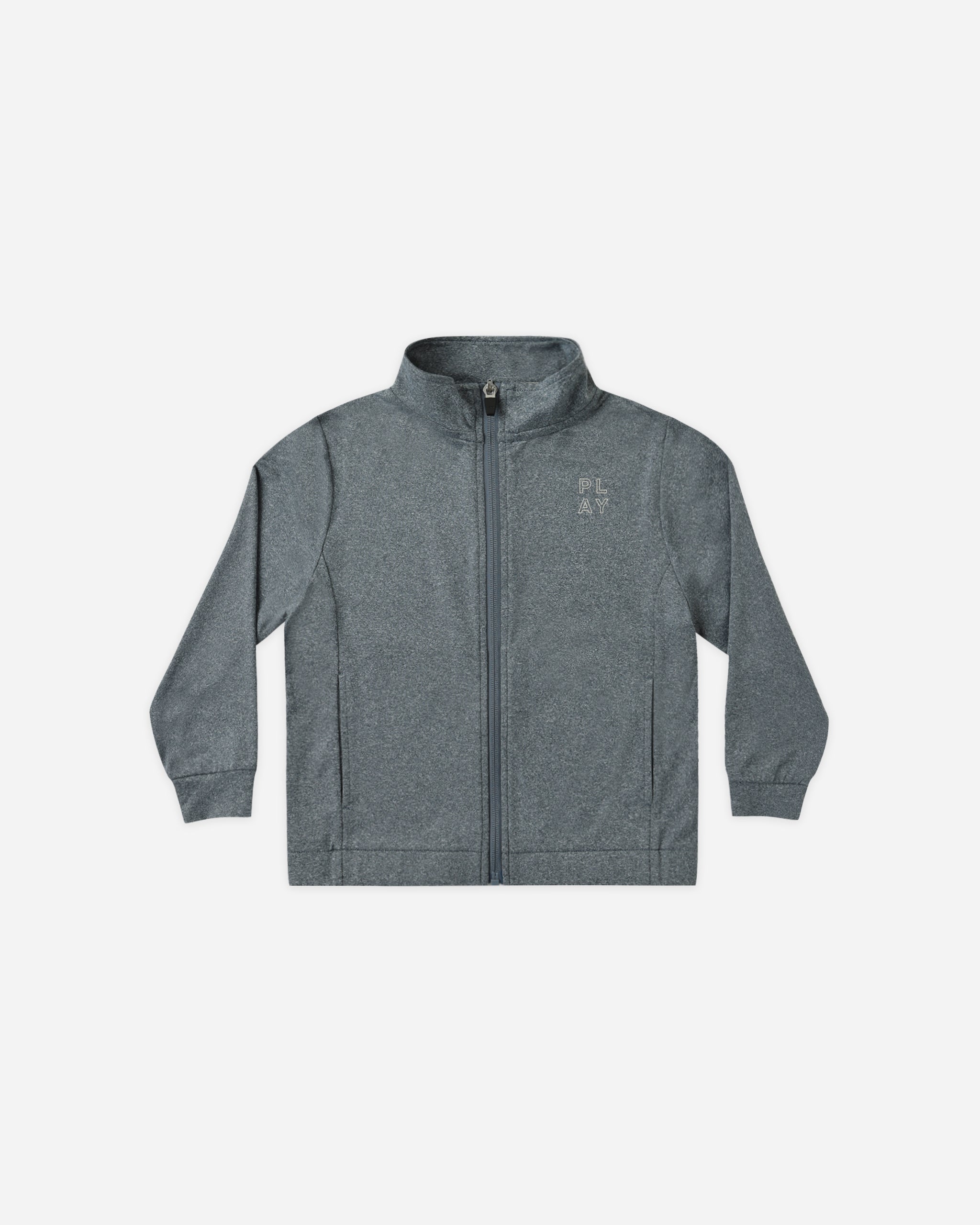 Technical Jacket Heathered Midnight - Rylee + Cru | Kids Clothes | Trendy Baby Clothes | Modern Infant Outfits |