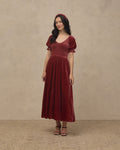 Women's Adele Dress Ruby