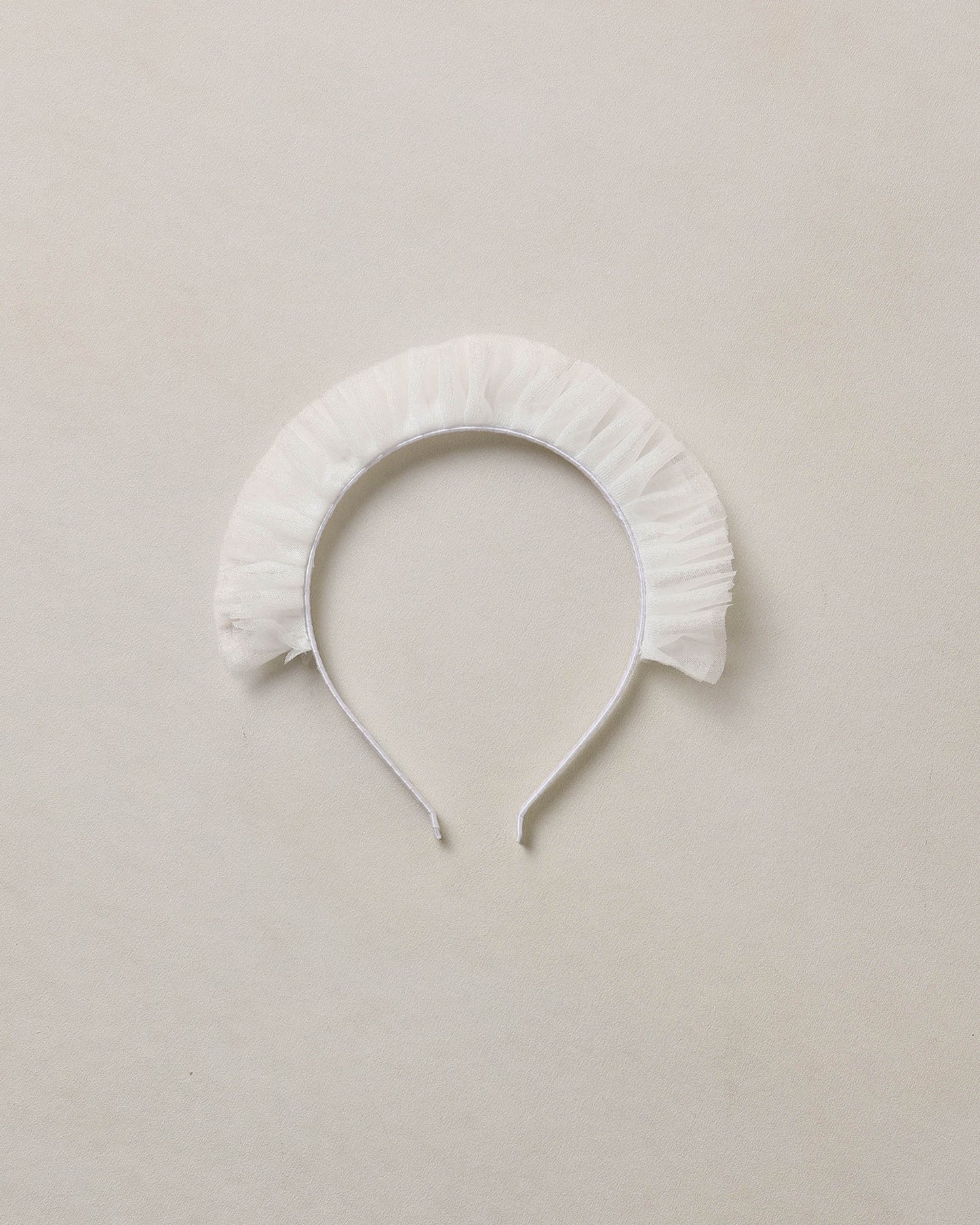 Ruffle Headband Ivory - Rylee + Cru | Kids Clothes | Trendy Baby Clothes | Modern Infant Outfits |