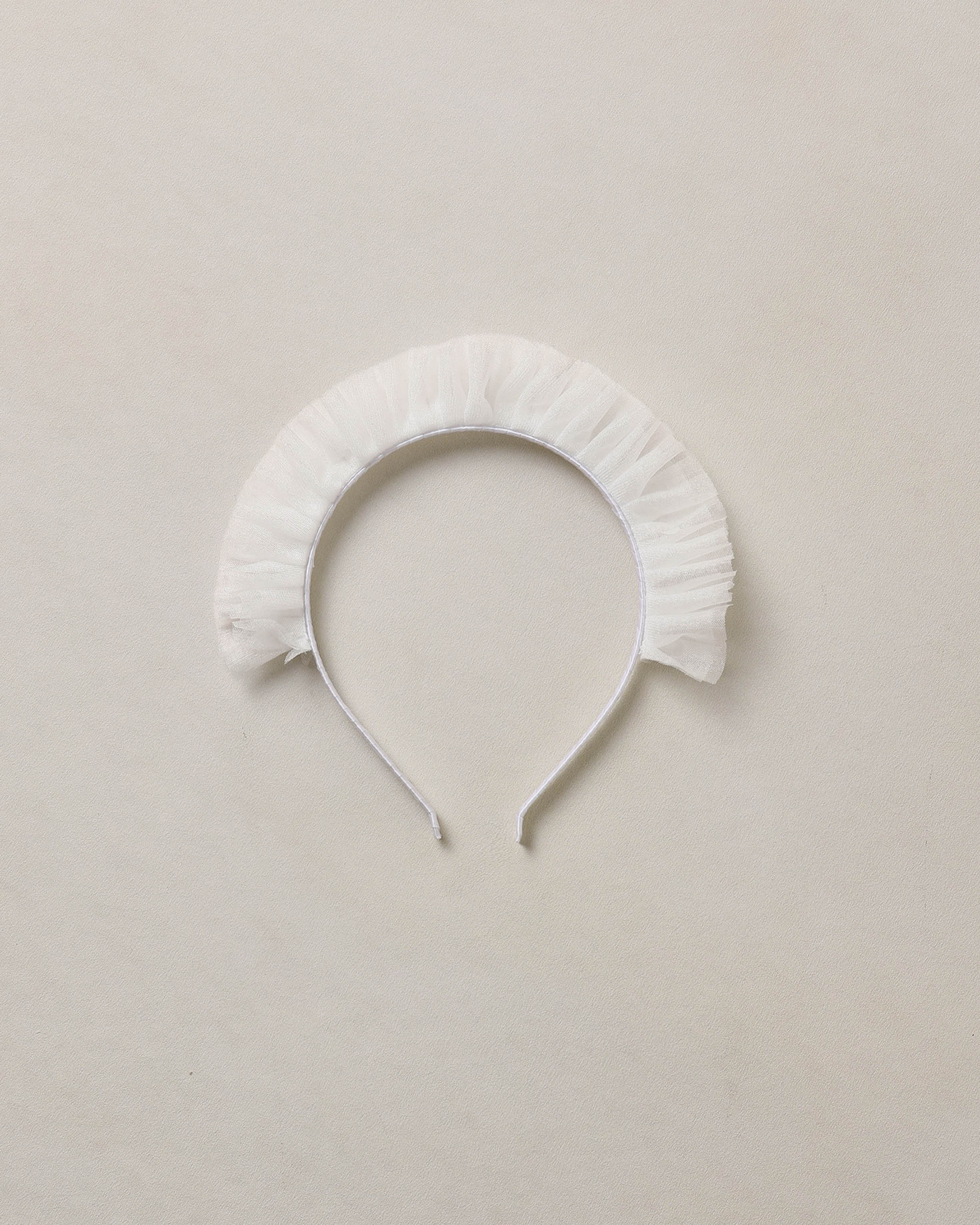 Ruffle Headband Ivory - Rylee + Cru | Kids Clothes | Trendy Baby Clothes | Modern Infant Outfits |