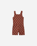 Malibu Bodysuit Brick Hearts - Rylee + Cru | Kids Clothes | Trendy Baby Clothes | Modern Infant Outfits |