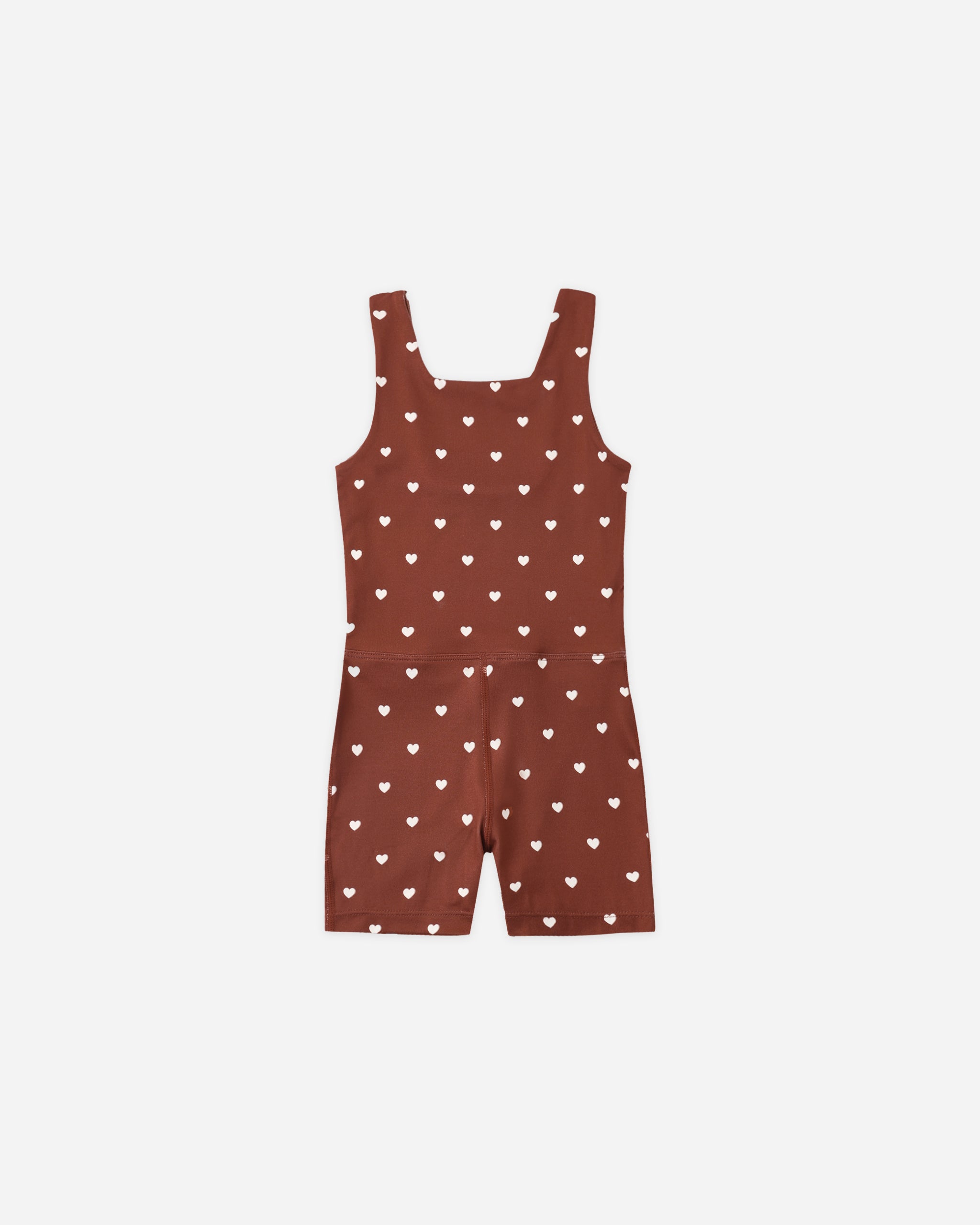 Malibu Bodysuit Brick Hearts - Rylee + Cru | Kids Clothes | Trendy Baby Clothes | Modern Infant Outfits |