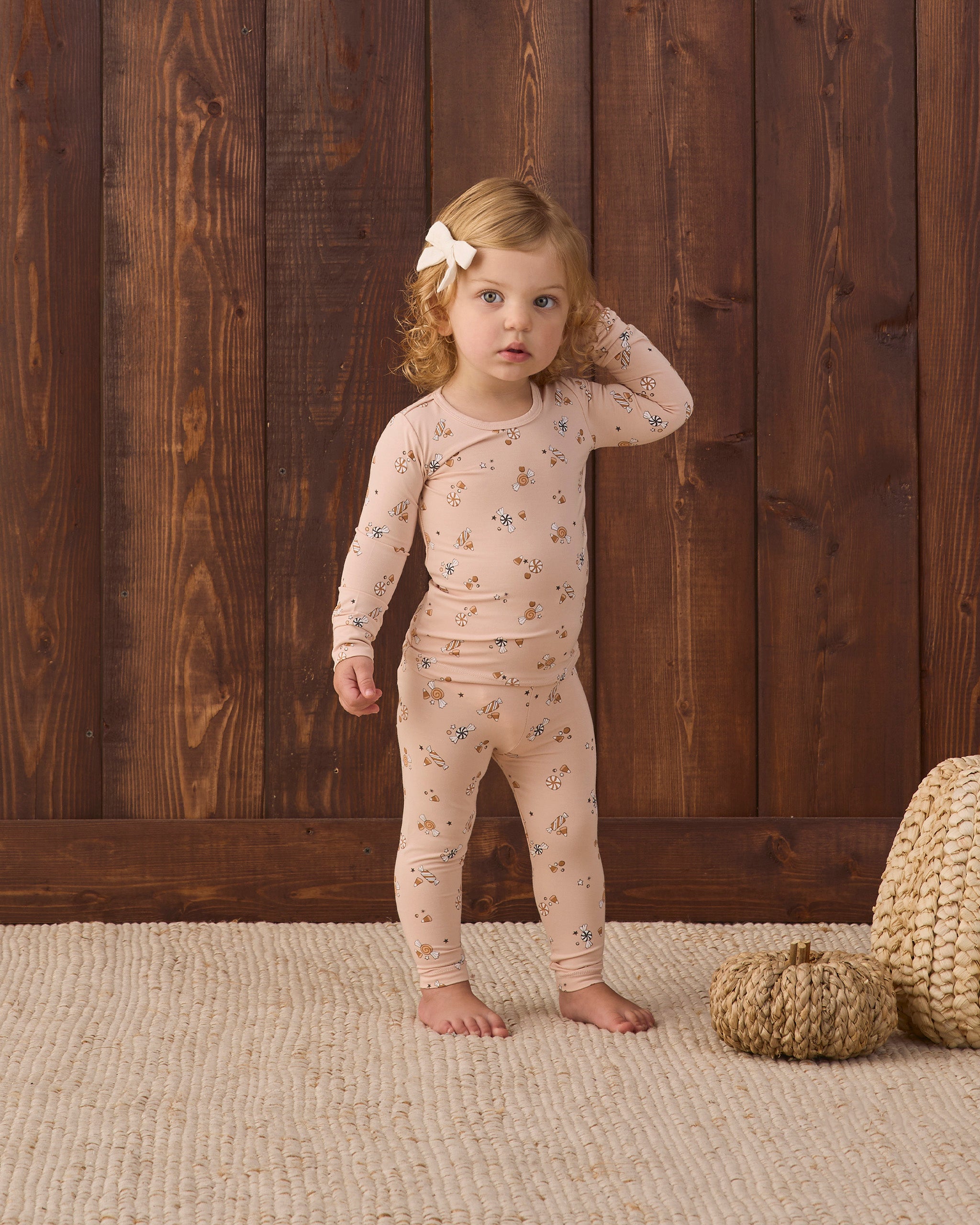 Bamboo Pajama Set Candy - Rylee + Cru | Kids Clothes | Trendy Baby Clothes | Modern Infant Outfits |