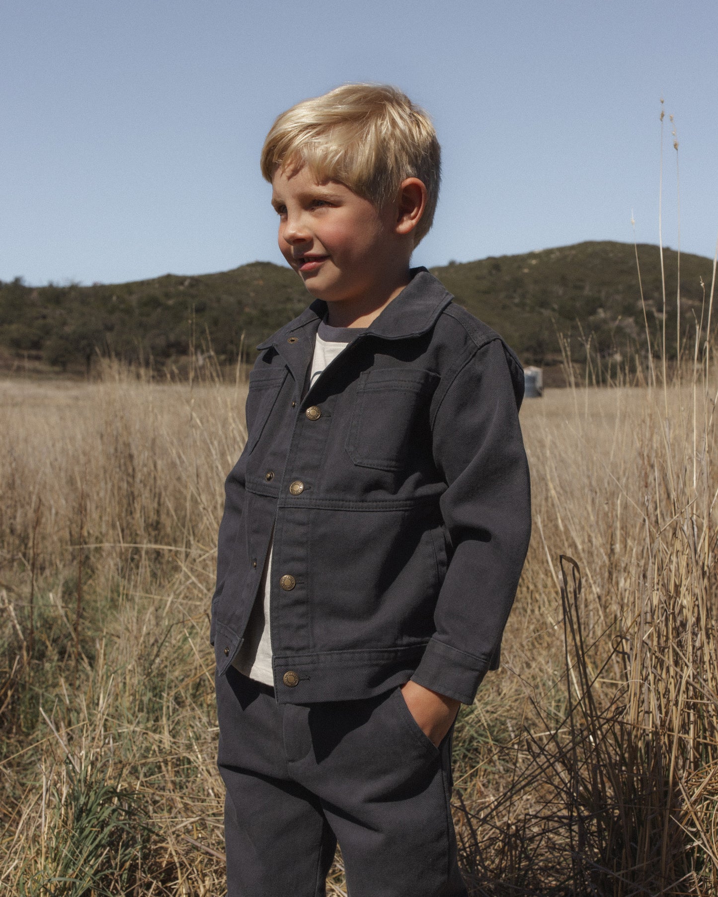 Chore Coat Midnight - Rylee + Cru | Kids Clothes | Trendy Baby Clothes | Modern Infant Outfits |