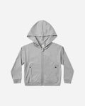 Tech Hoodie Heathered Dusty Blue - Rylee + Cru | Kids Clothes | Trendy Baby Clothes | Modern Infant Outfits |