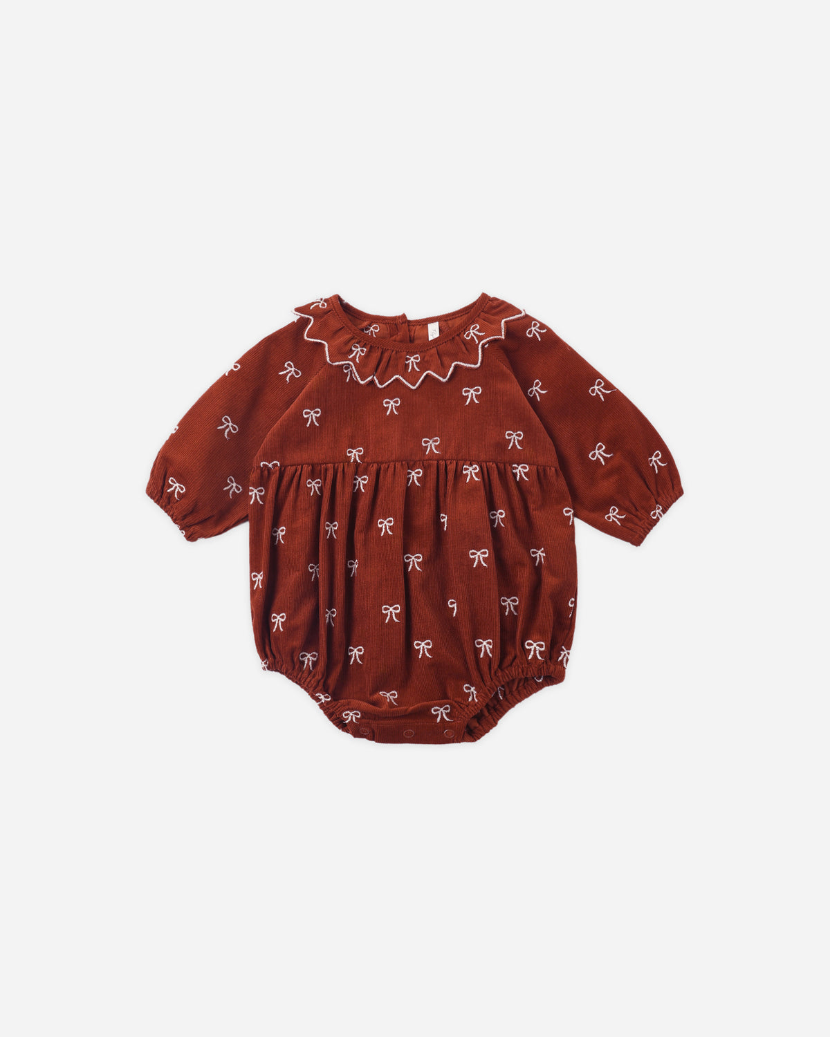 Freya Romper Bows - Rylee + Cru | Kids Clothes | Trendy Baby Clothes | Modern Infant Outfits |