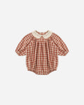 Heidi Romper Vintage Plaid - Rylee + Cru | Kids Clothes | Trendy Baby Clothes | Modern Infant Outfits |