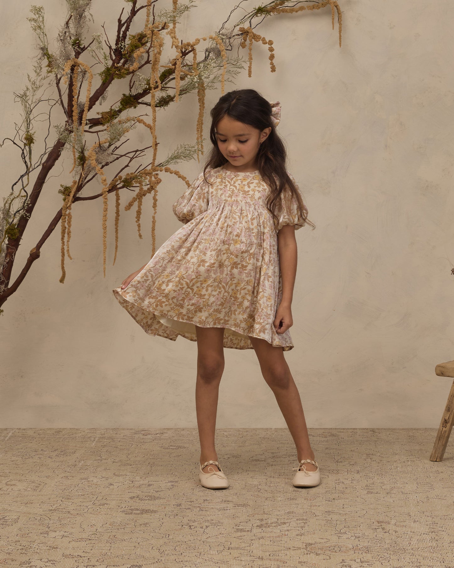Luna Dress Wildflower - Rylee + Cru | Kids Clothes | Trendy Baby Clothes | Modern Infant Outfits |