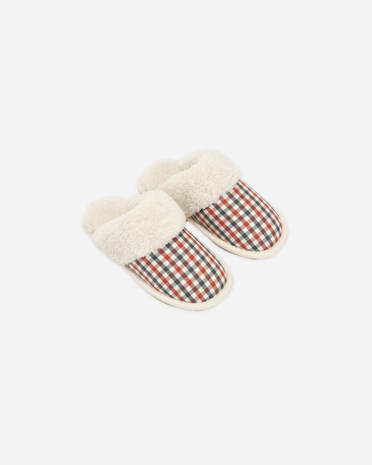 Slippers Holiday Gingham - Rylee + Cru | Kids Clothes | Trendy Baby Clothes | Modern Infant Outfits |