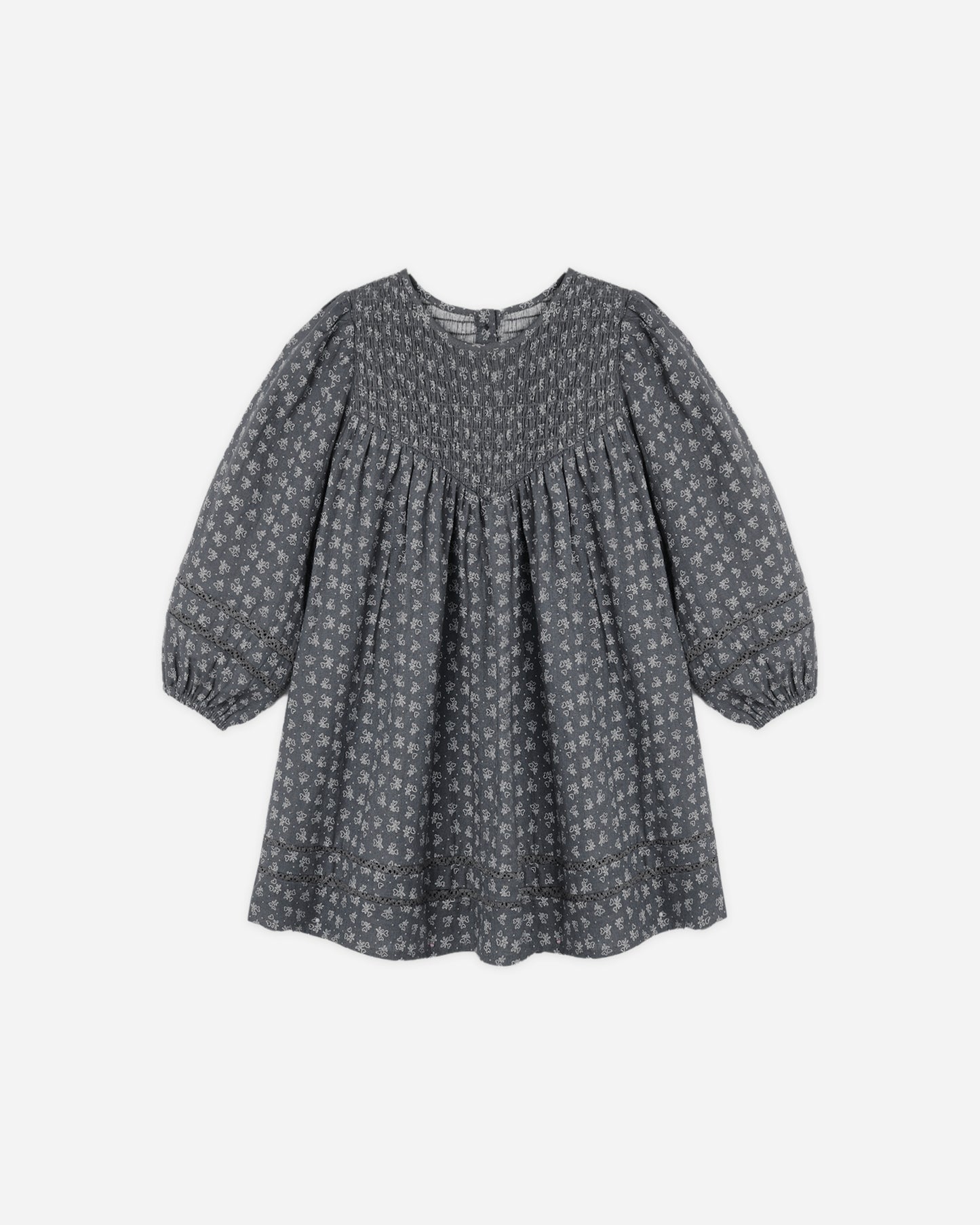 Selene Dress Heart Ditsy - Rylee + Cru | Kids Clothes | Trendy Baby Clothes | Modern Infant Outfits |