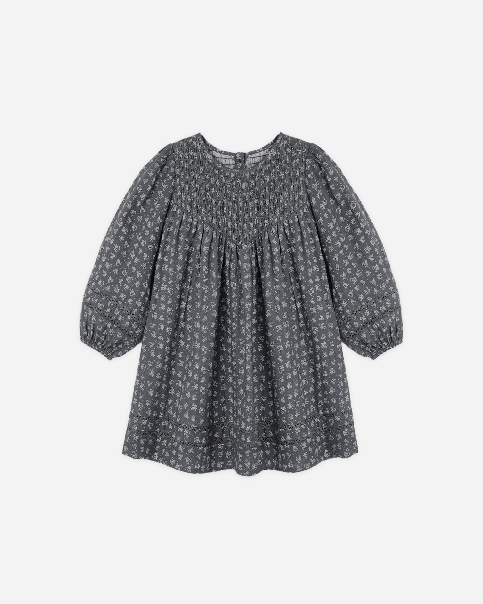 Selene Dress Heart Ditsy - Rylee + Cru | Kids Clothes | Trendy Baby Clothes | Modern Infant Outfits |