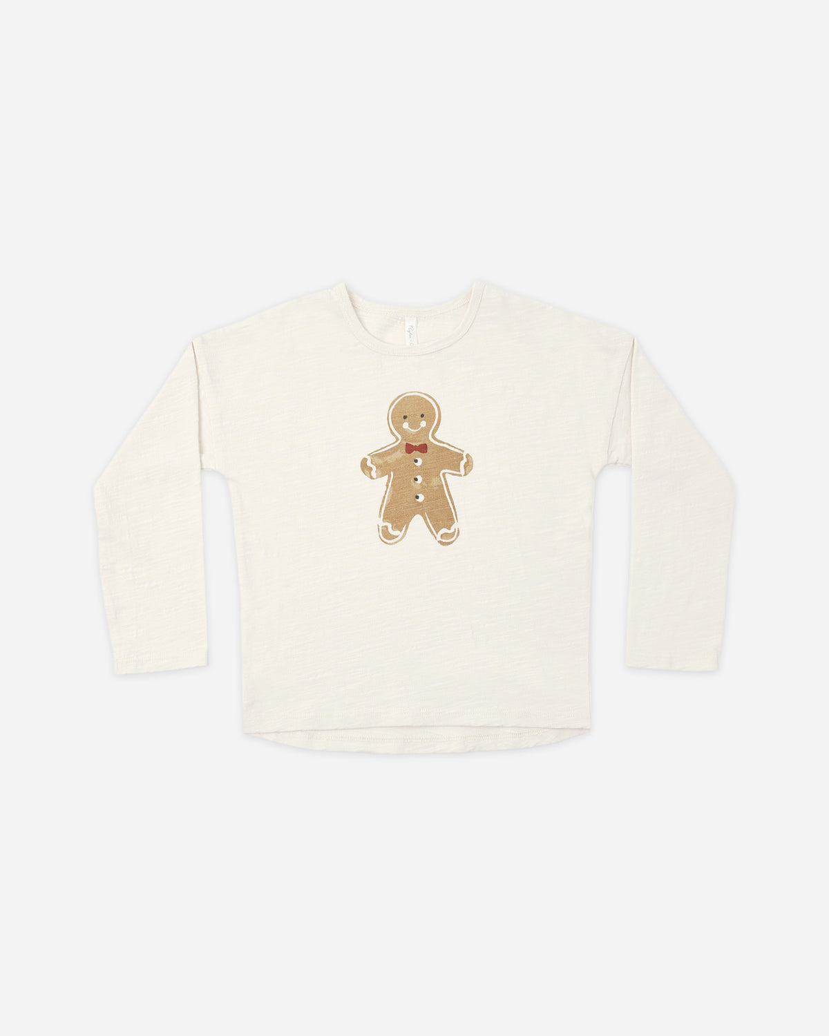 Long Sleeve Tee Gingerbread Man - Rylee + Cru | Kids Clothes | Trendy Baby Clothes | Modern Infant Outfits |