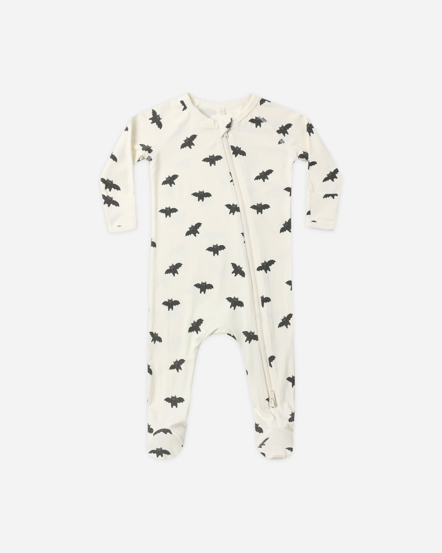 Bamboo Zip Footie Bats - Rylee + Cru | Kids Clothes | Trendy Baby Clothes | Modern Infant Outfits |