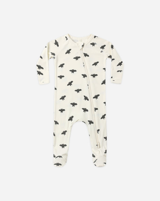 Bamboo Zip Footie Bats - Rylee + Cru | Kids Clothes | Trendy Baby Clothes | Modern Infant Outfits |
