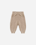 Chunky Knit Pant Heathered Latte - Rylee + Cru | Kids Clothes | Trendy Baby Clothes | Modern Infant Outfits |
