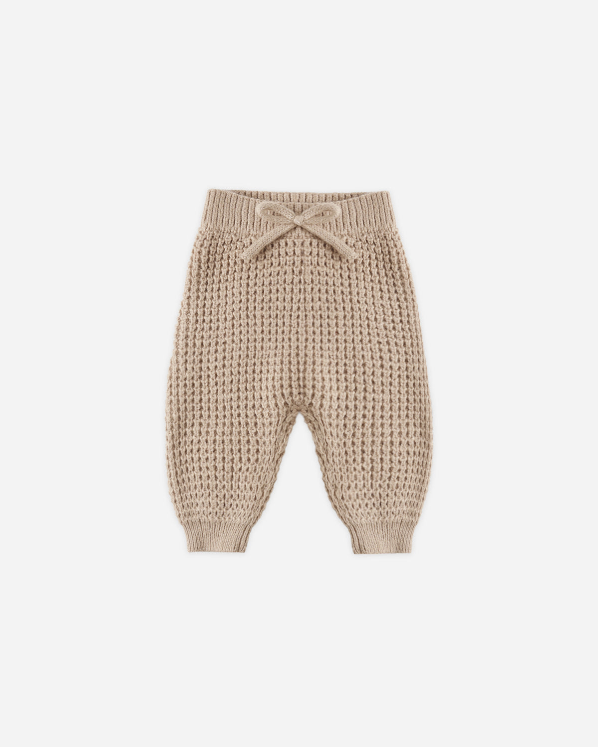 Chunky Knit Pant Heathered Latte - Rylee + Cru | Kids Clothes | Trendy Baby Clothes | Modern Infant Outfits |