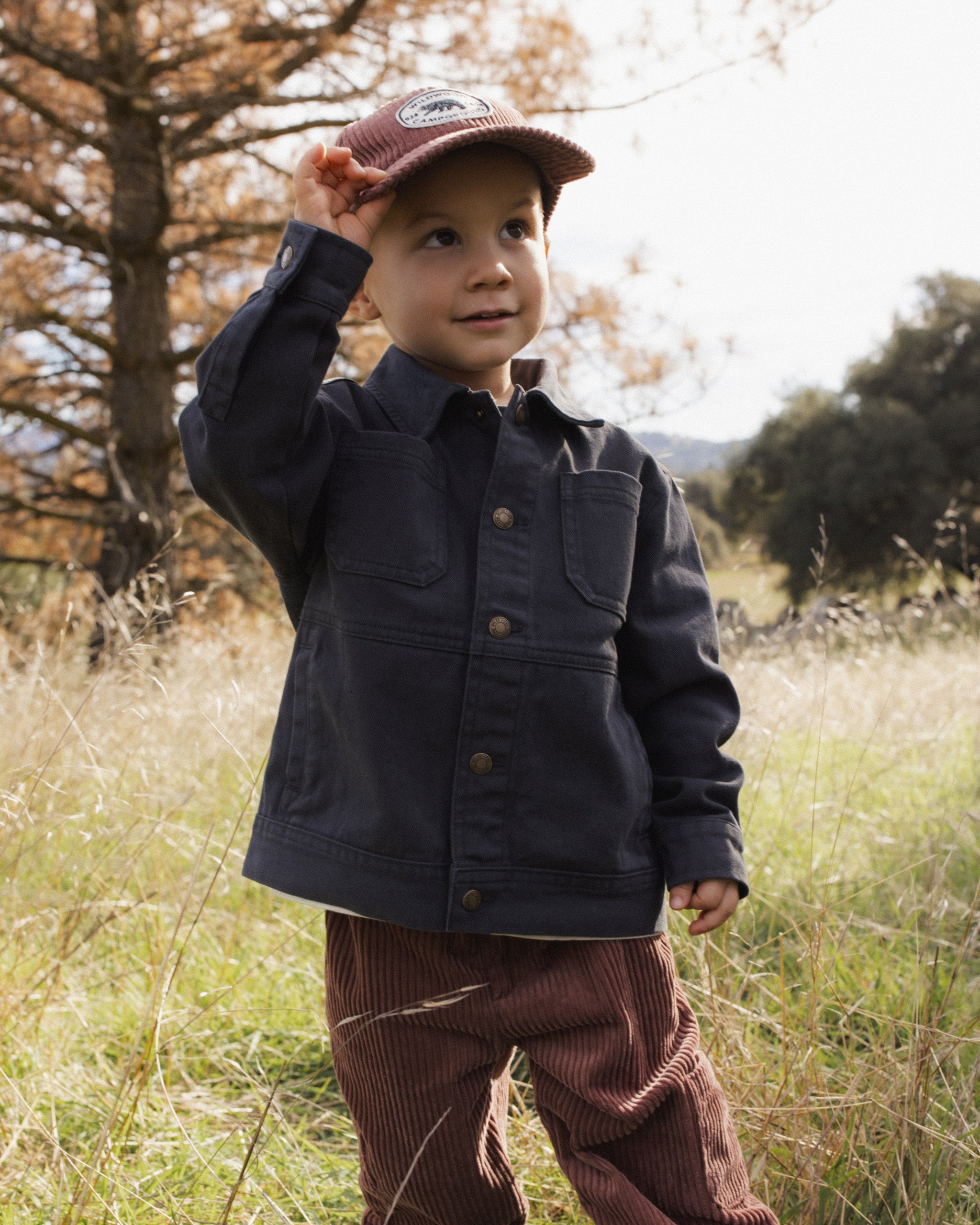 Chore Coat Midnight - Rylee + Cru | Kids Clothes | Trendy Baby Clothes | Modern Infant Outfits |