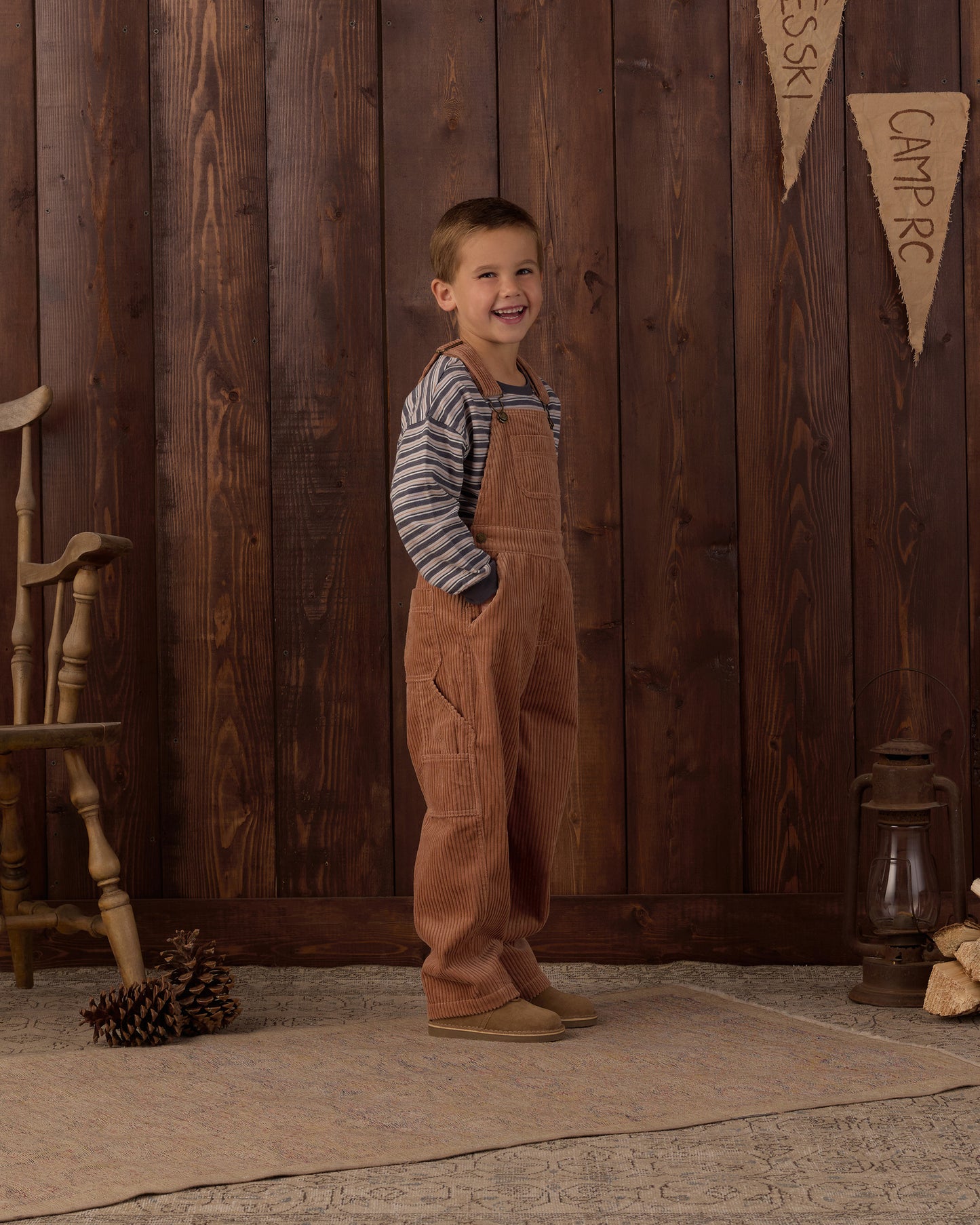 Utility Overall Fawn - Rylee + Cru | Kids Clothes | Trendy Baby Clothes | Modern Infant Outfits |