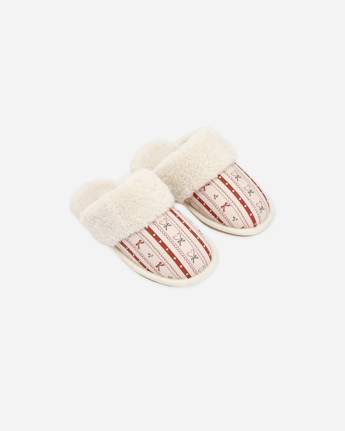 Slippers Candy Cane Lane - Rylee + Cru | Kids Clothes | Trendy Baby Clothes | Modern Infant Outfits |