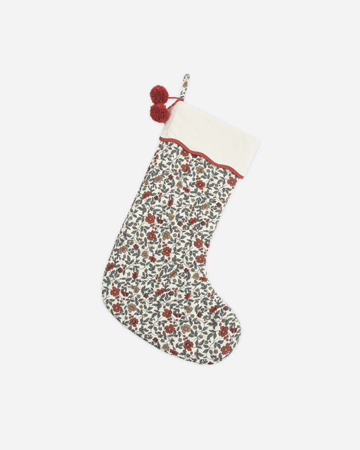 Noel Stocking Holiday Floral - Rylee + Cru | Kids Clothes | Trendy Baby Clothes | Modern Infant Outfits |