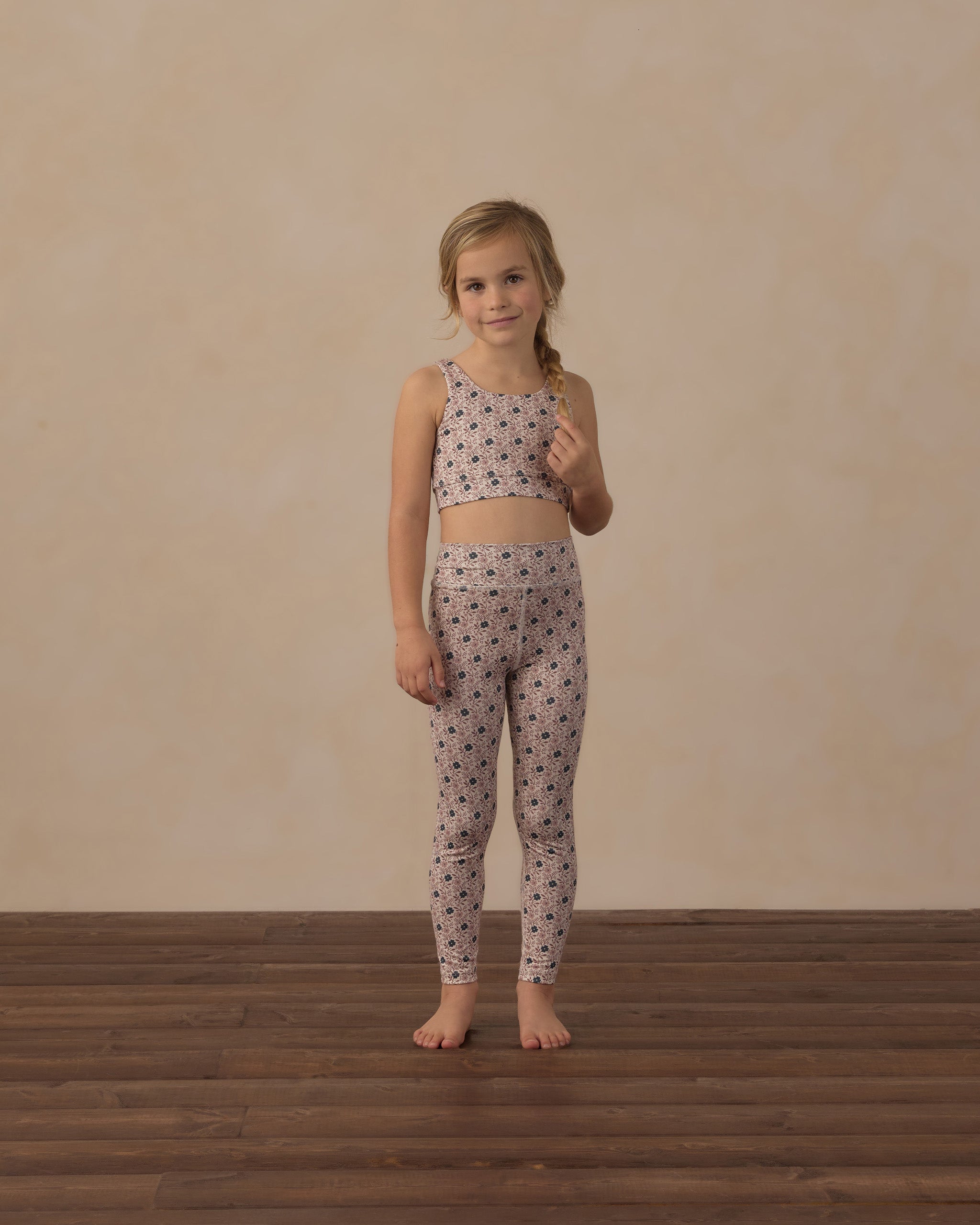 Basic Legging Blue Primrose - Rylee + Cru | Kids Clothes | Trendy Baby Clothes | Modern Infant Outfits |