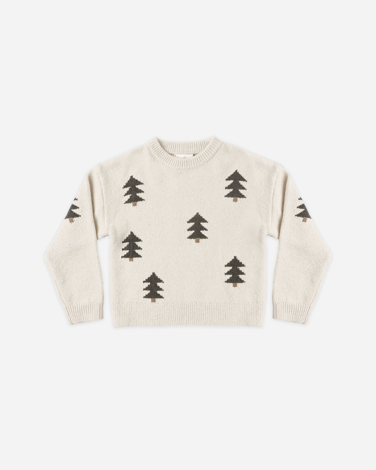 Aspen Sweater Tree Jacquard - Rylee + Cru | Kids Clothes | Trendy Baby Clothes | Modern Infant Outfits |