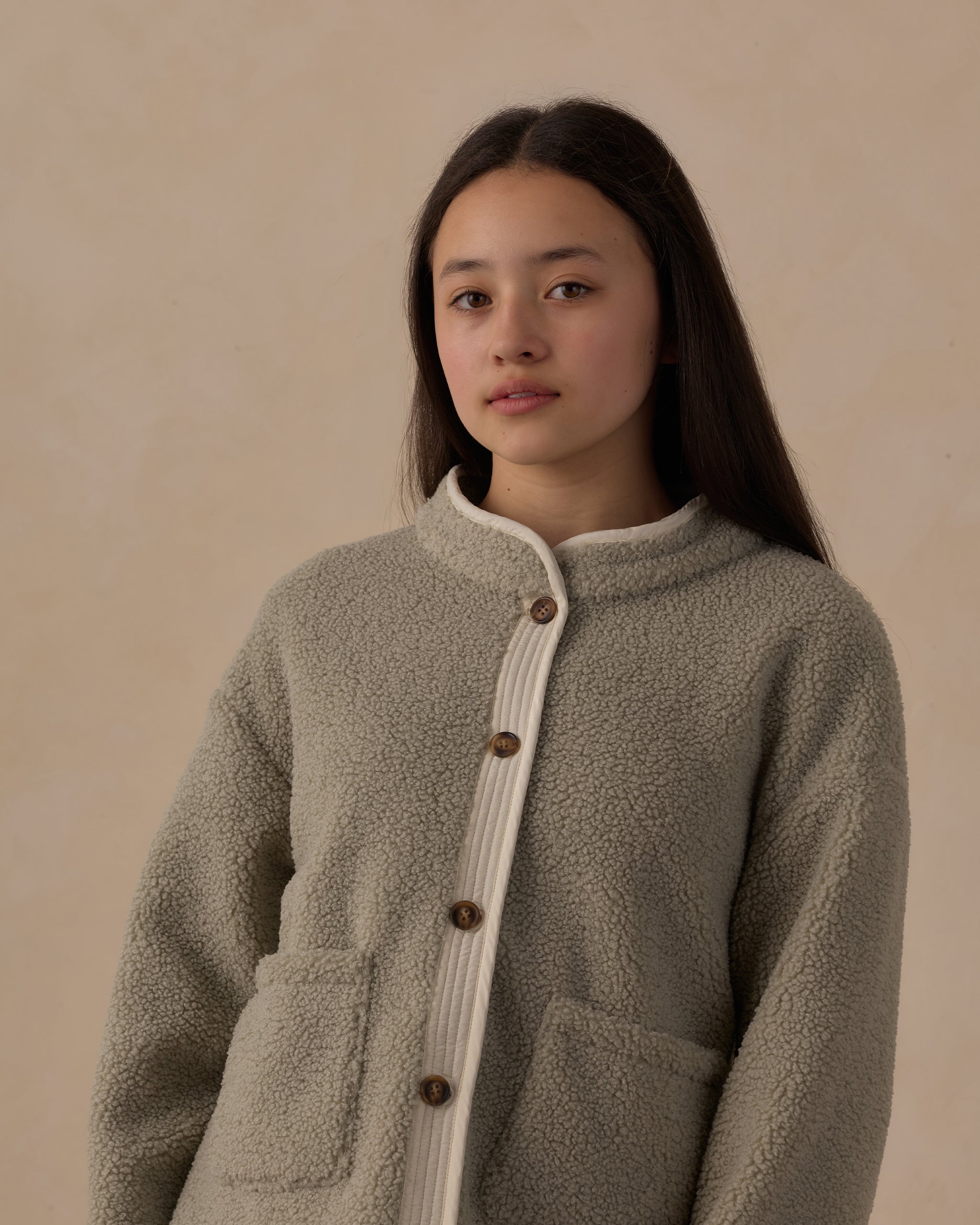 Teen Chalet Jacket Sage - Rylee + Cru | Kids Clothes | Trendy Baby Clothes | Modern Infant Outfits |