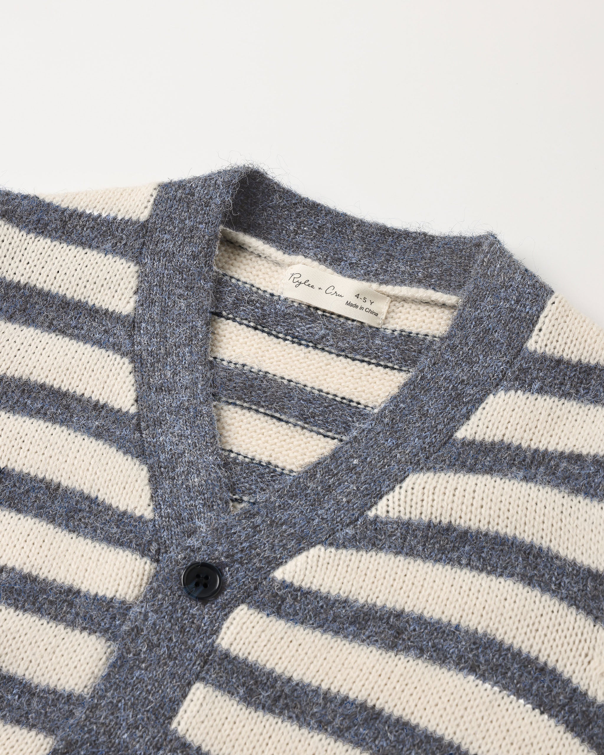 Haywood Cardigan Midnight Stripe - Rylee + Cru | Kids Clothes | Trendy Baby Clothes | Modern Infant Outfits |