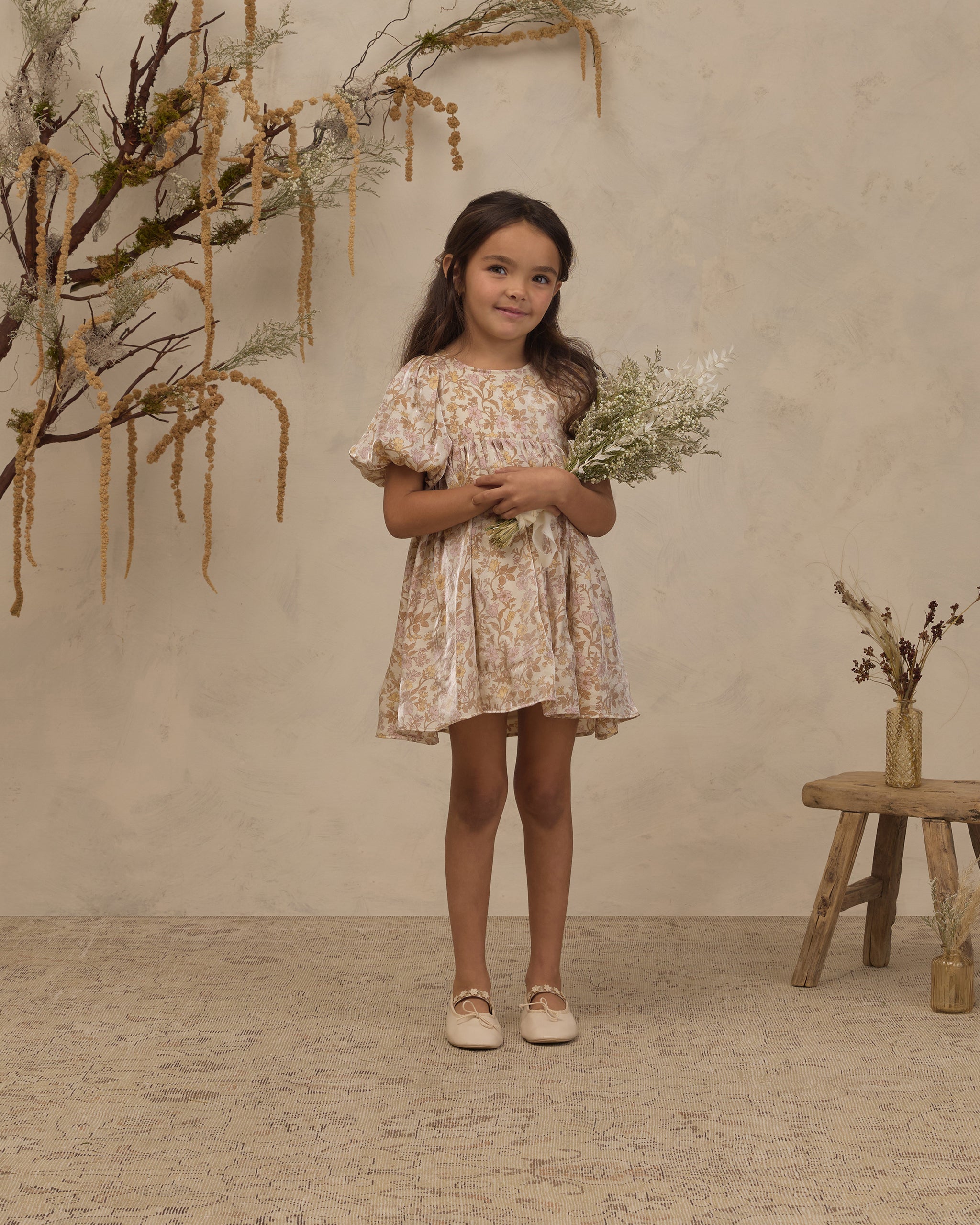 Luna Dress Wildflower - Rylee + Cru | Kids Clothes | Trendy Baby Clothes | Modern Infant Outfits |