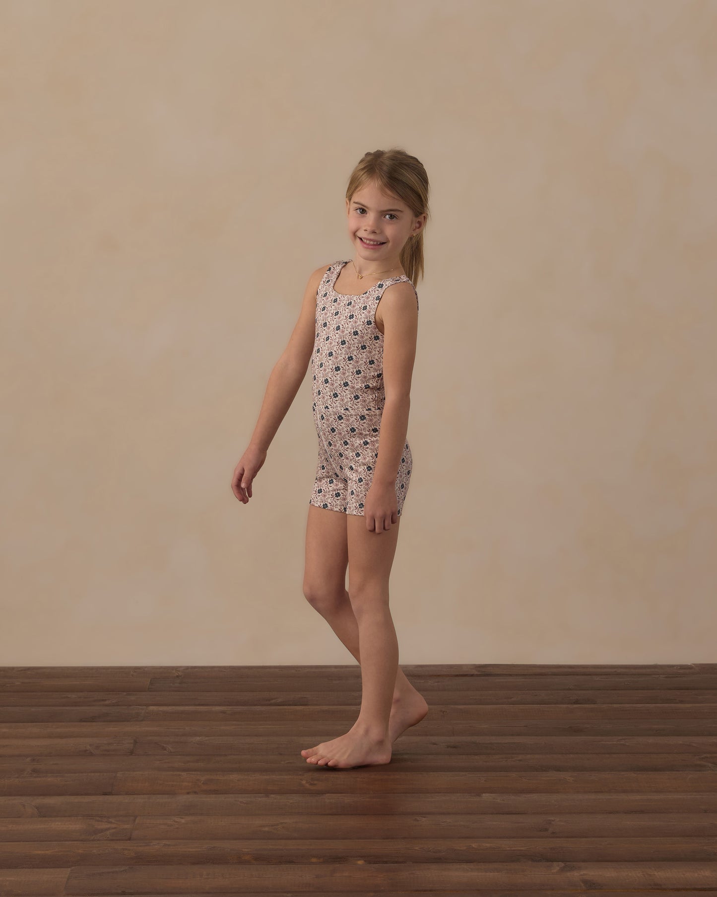 Malibu Bodysuit Blue Primrose - Rylee + Cru | Kids Clothes | Trendy Baby Clothes | Modern Infant Outfits |