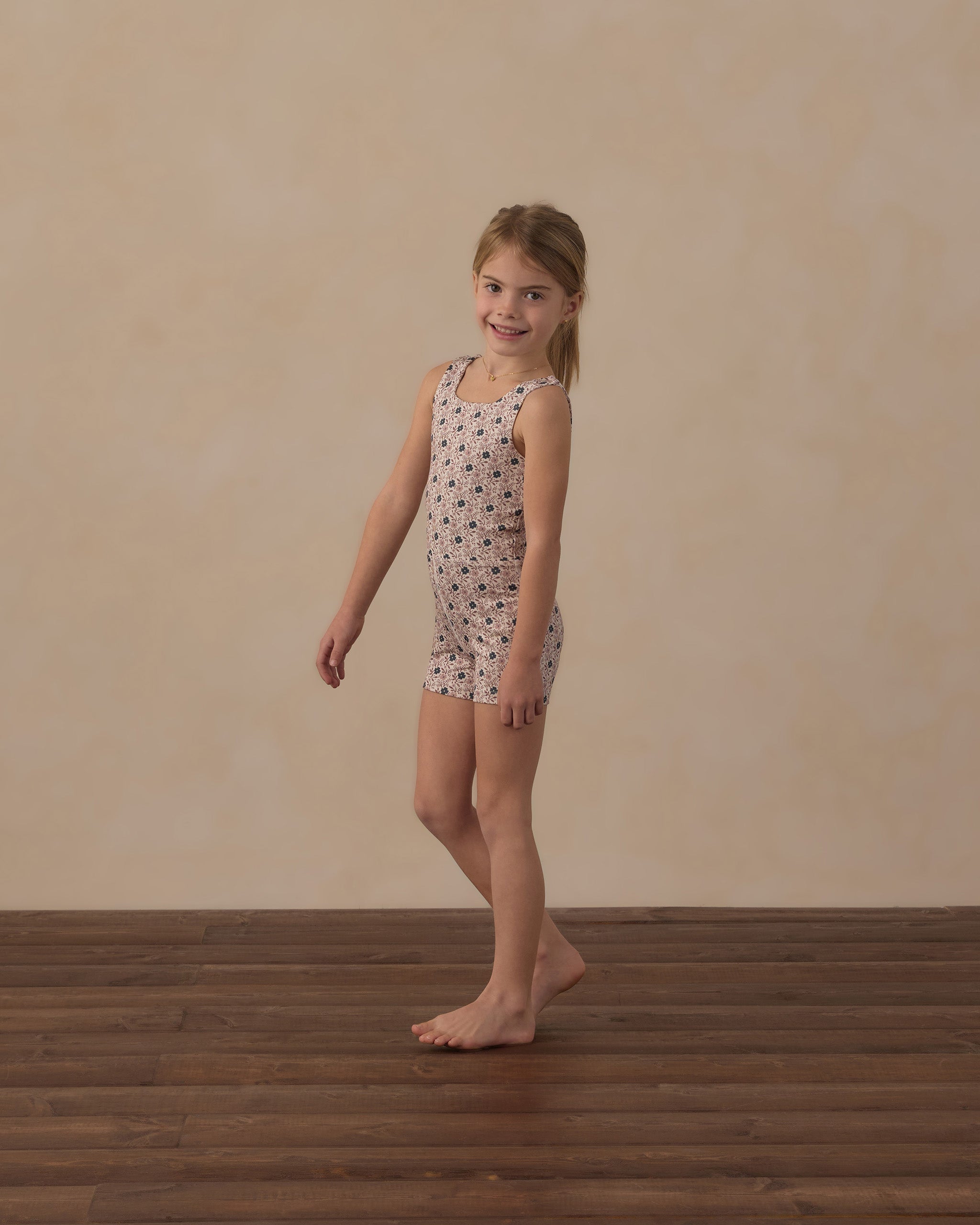 Malibu Bodysuit Blue Primrose - Rylee + Cru | Kids Clothes | Trendy Baby Clothes | Modern Infant Outfits |