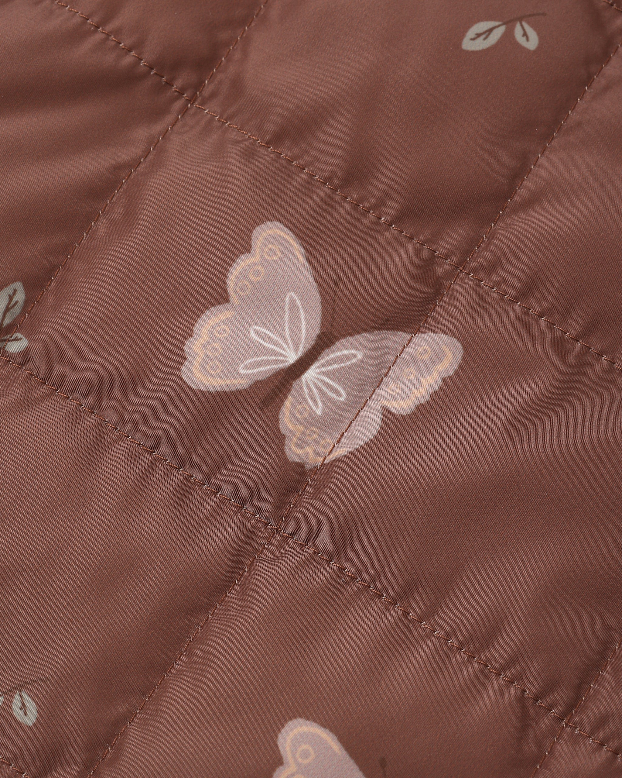 Lightweight Reversible Puffer Butterflies - Rylee + Cru | Kids Clothes | Trendy Baby Clothes | Modern Infant Outfits |