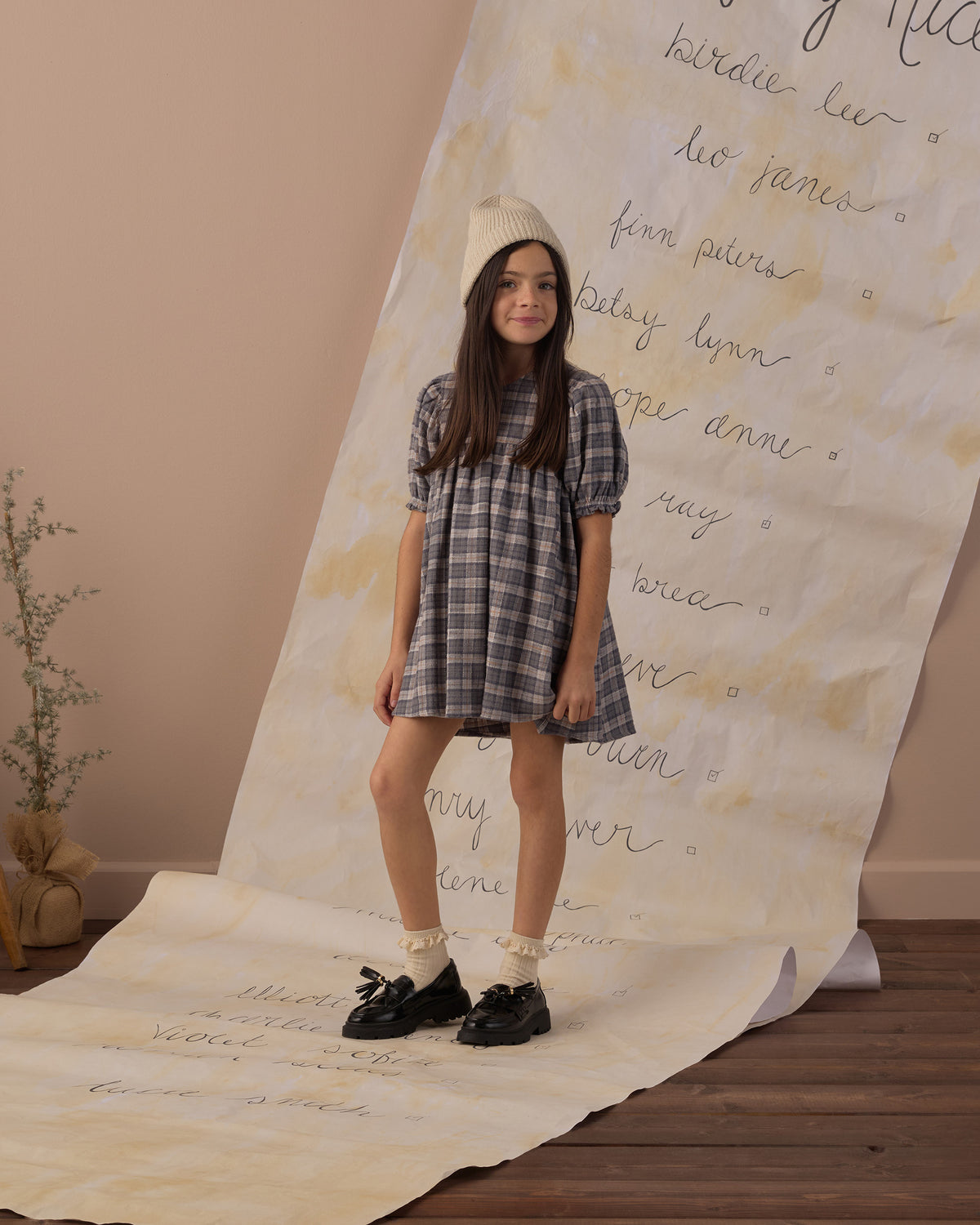 Jolene Dress Winter Plaid - Rylee + Cru | Kids Clothes | Trendy Baby Clothes | Modern Infant Outfits |