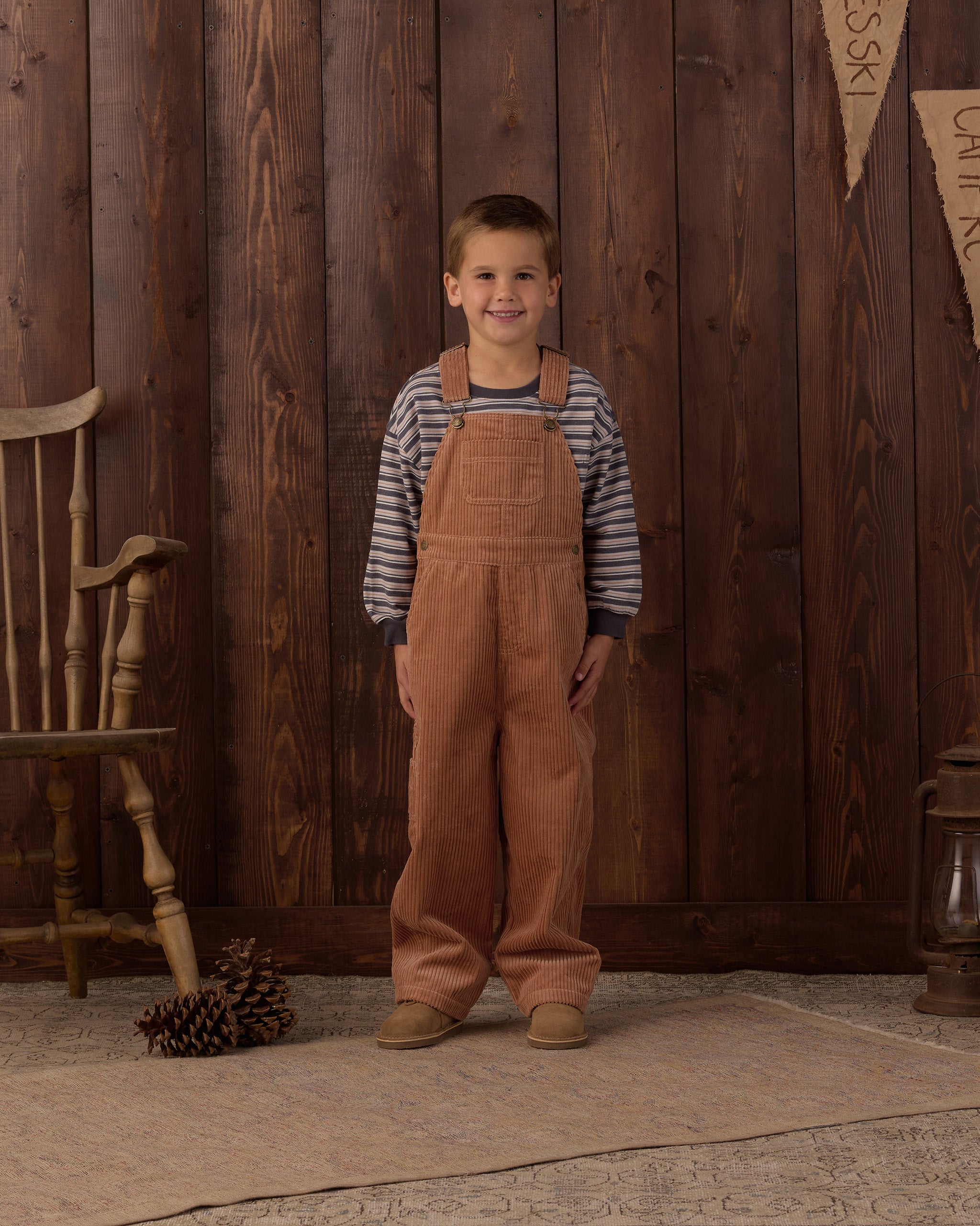 Utility Overall Fawn - Rylee + Cru | Kids Clothes | Trendy Baby Clothes | Modern Infant Outfits |
